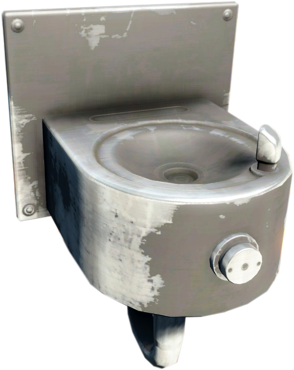 Wall Mounted Drinking Fountain PNG image