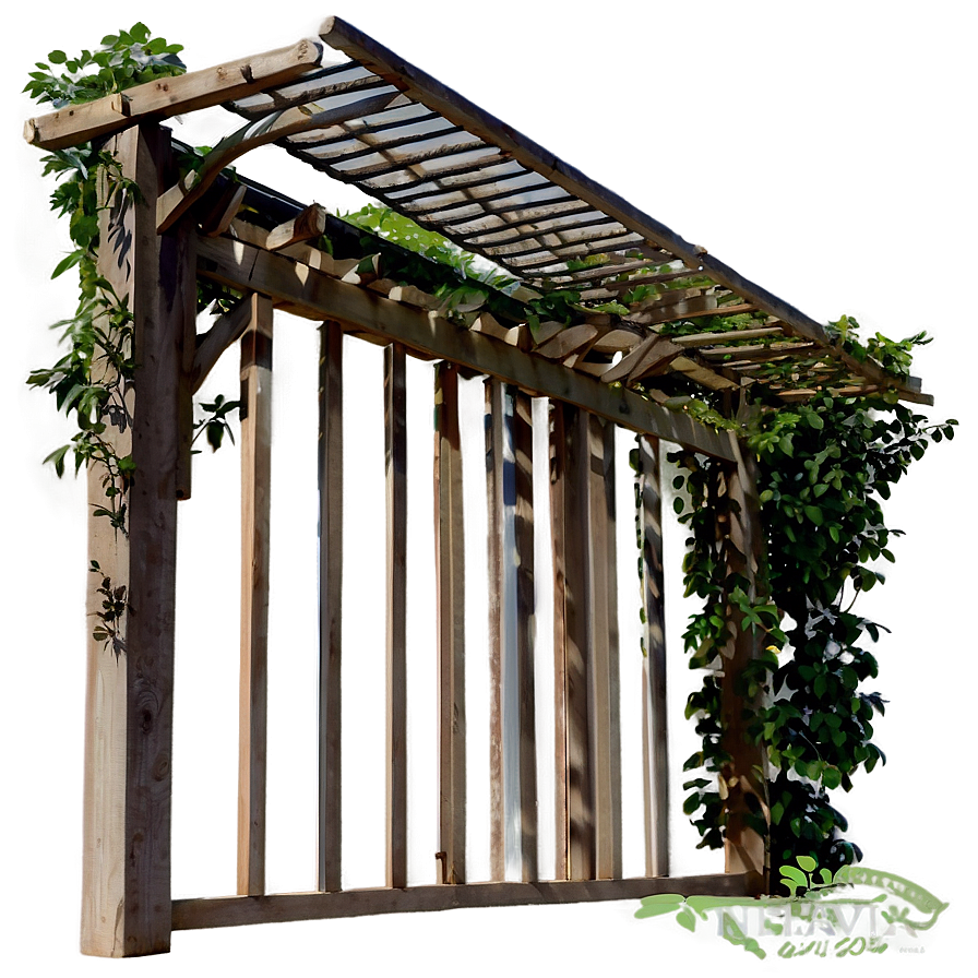 Wall-mounted Pergola Png 06132024 PNG image