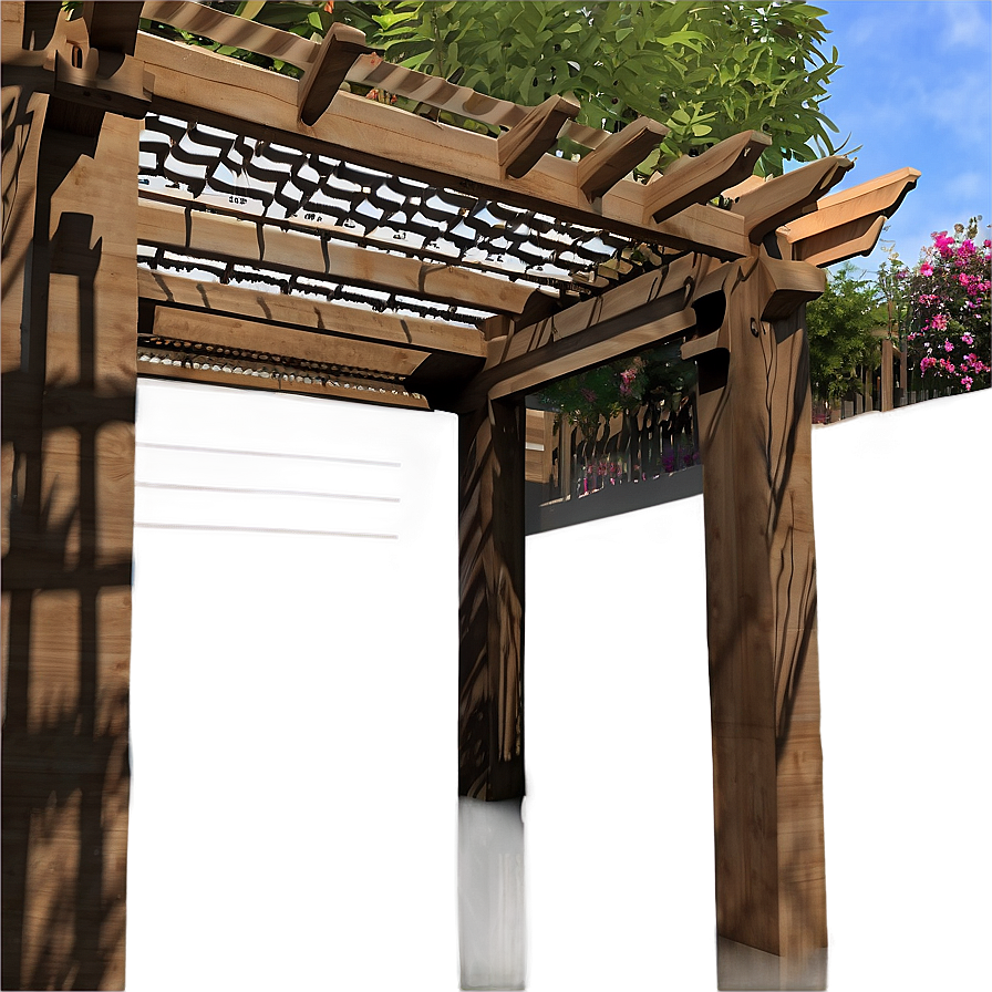 Wall-mounted Pergola Png 70 PNG image