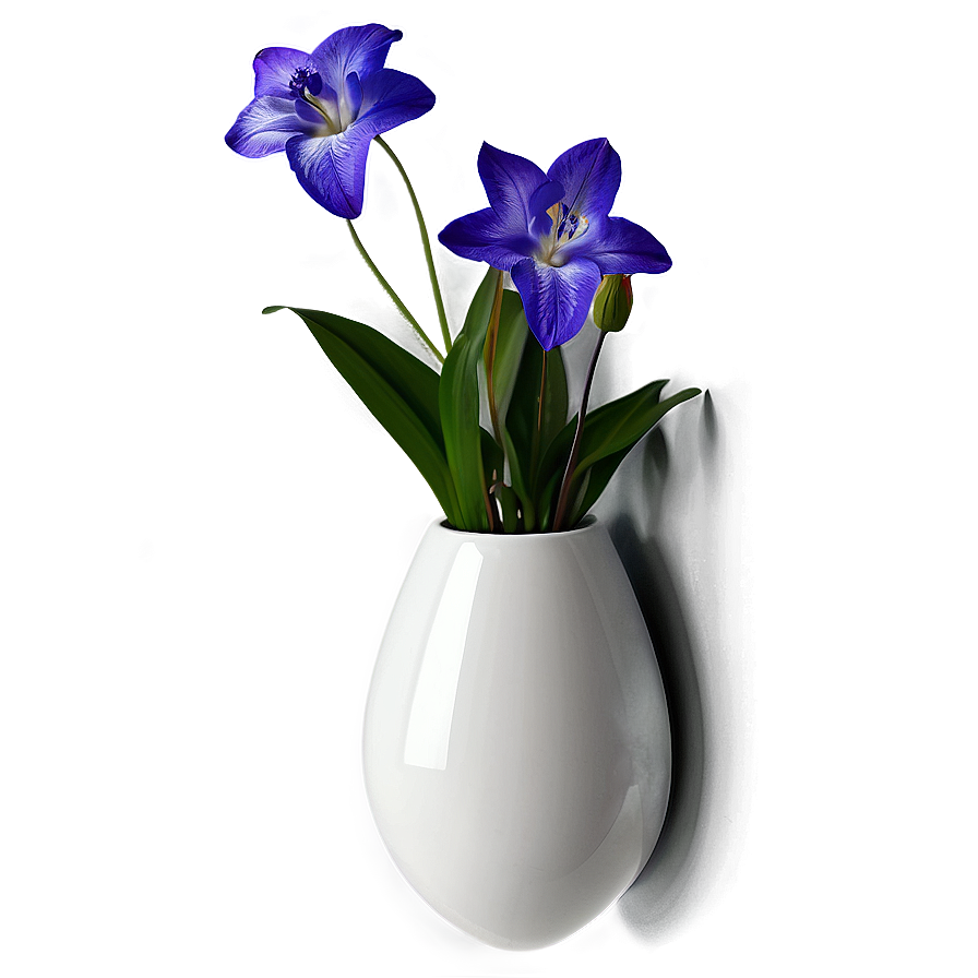 Wall-mounted Vase Png 05252024 PNG image