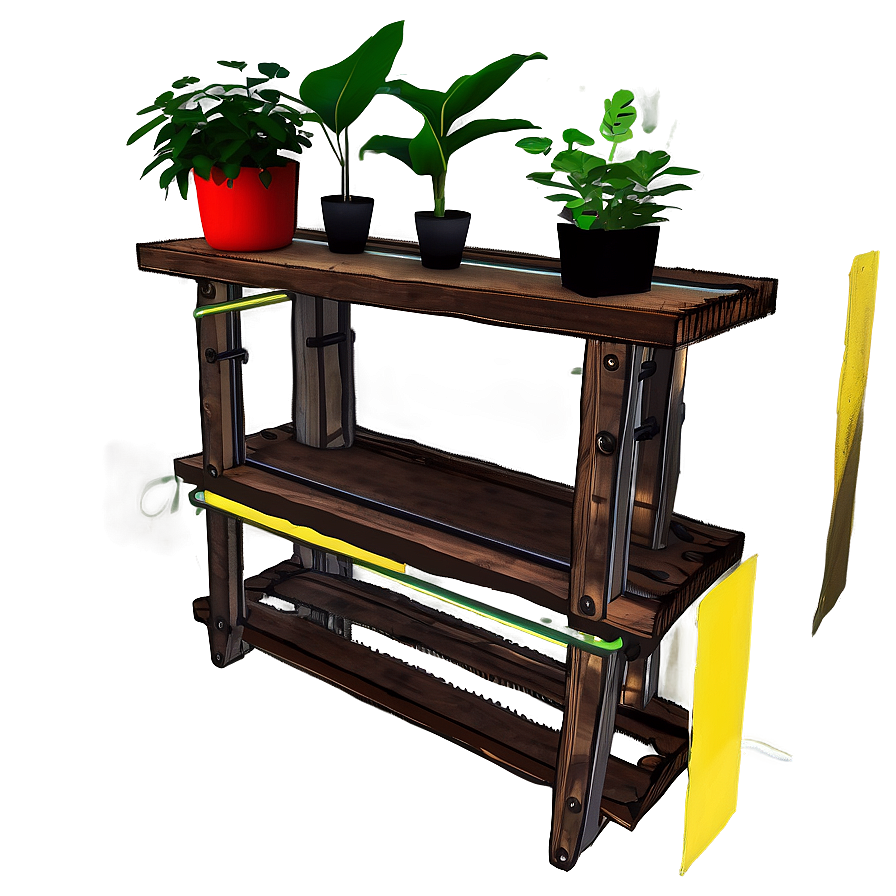 Wall Shelf For Plants Png 87 PNG image