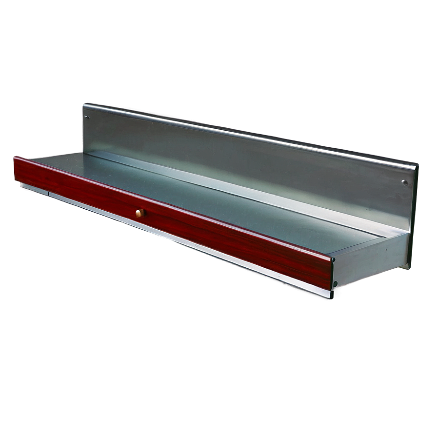 Wall Shelf With Sliding Door Png 06282024 PNG image