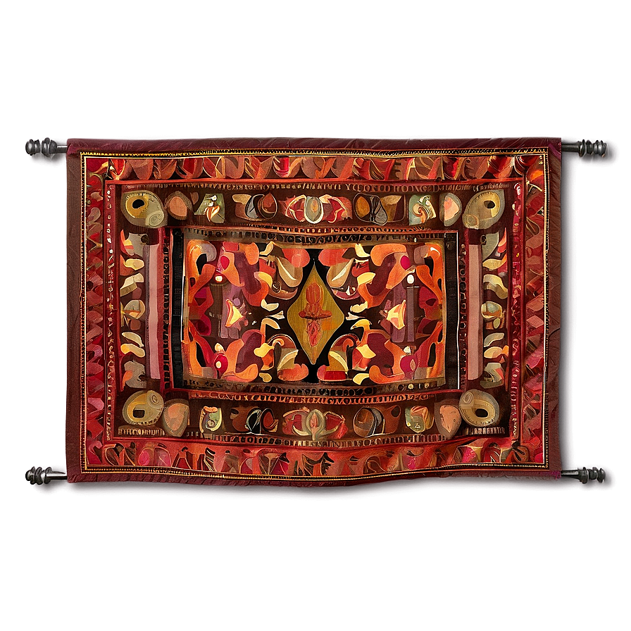 Wall Tapestry Png 06252024 PNG image