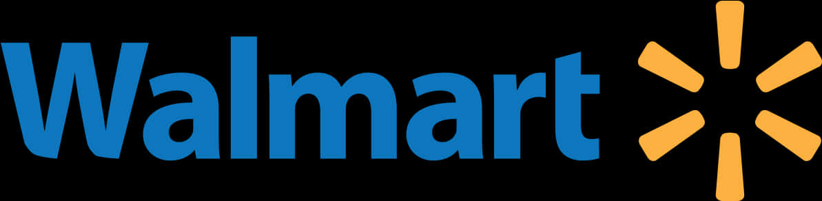 Walmart Logo Blue Background PNG image