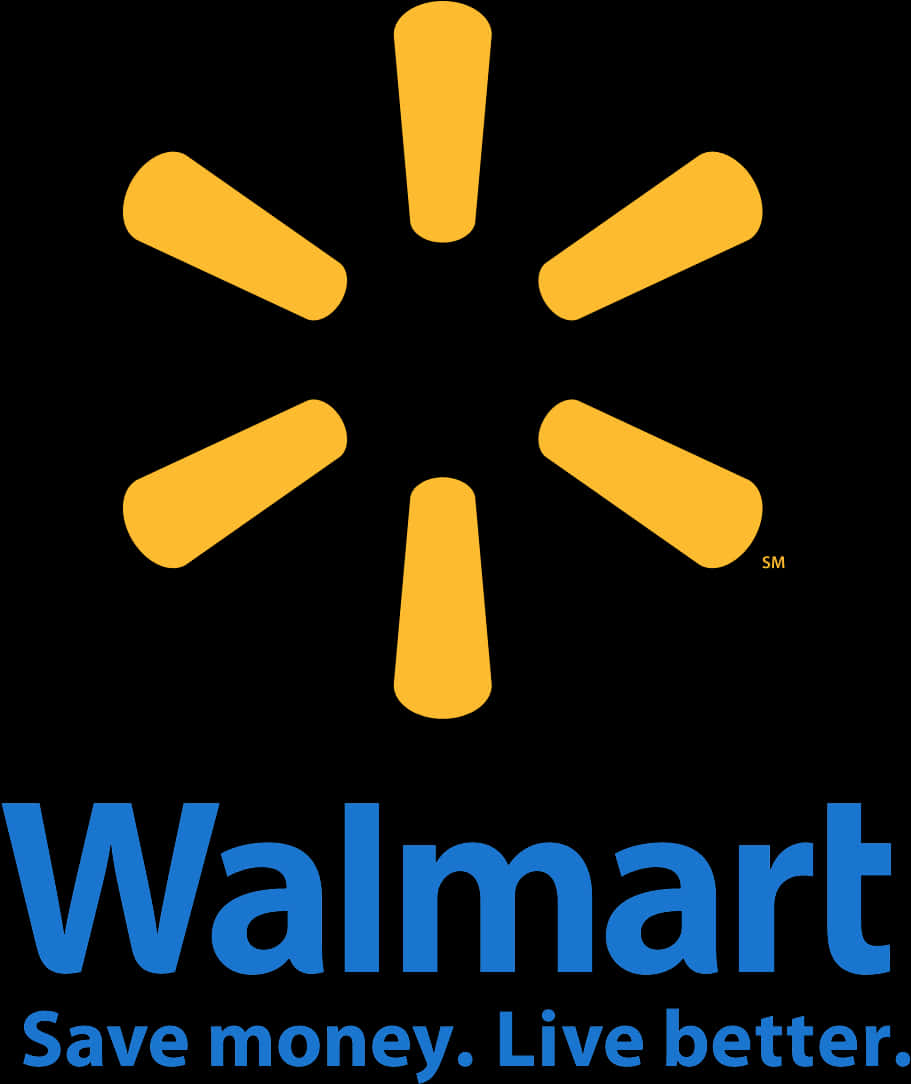 Walmart Logowith Slogan PNG image