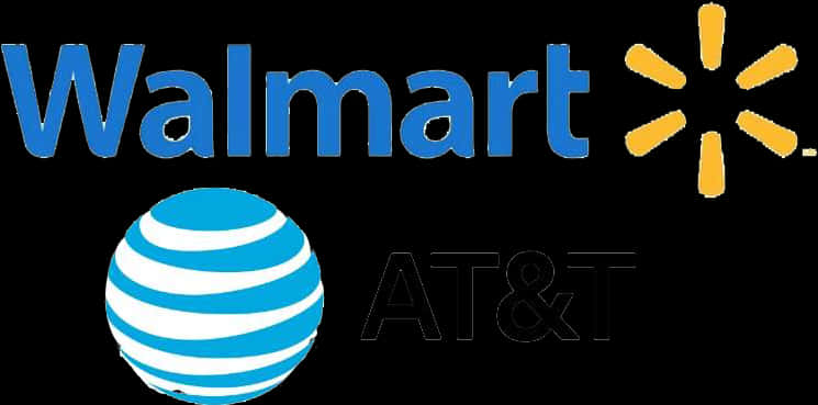 Walmartand A T T Logos PNG image