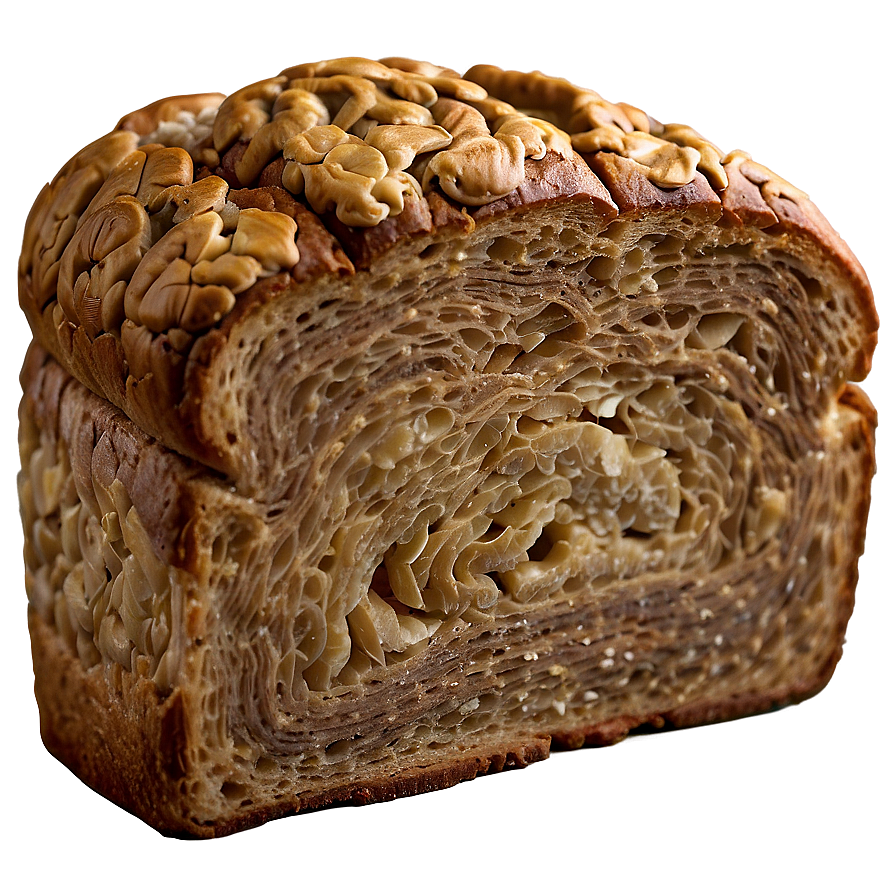 Walnut Bread Slice Png Kii PNG image