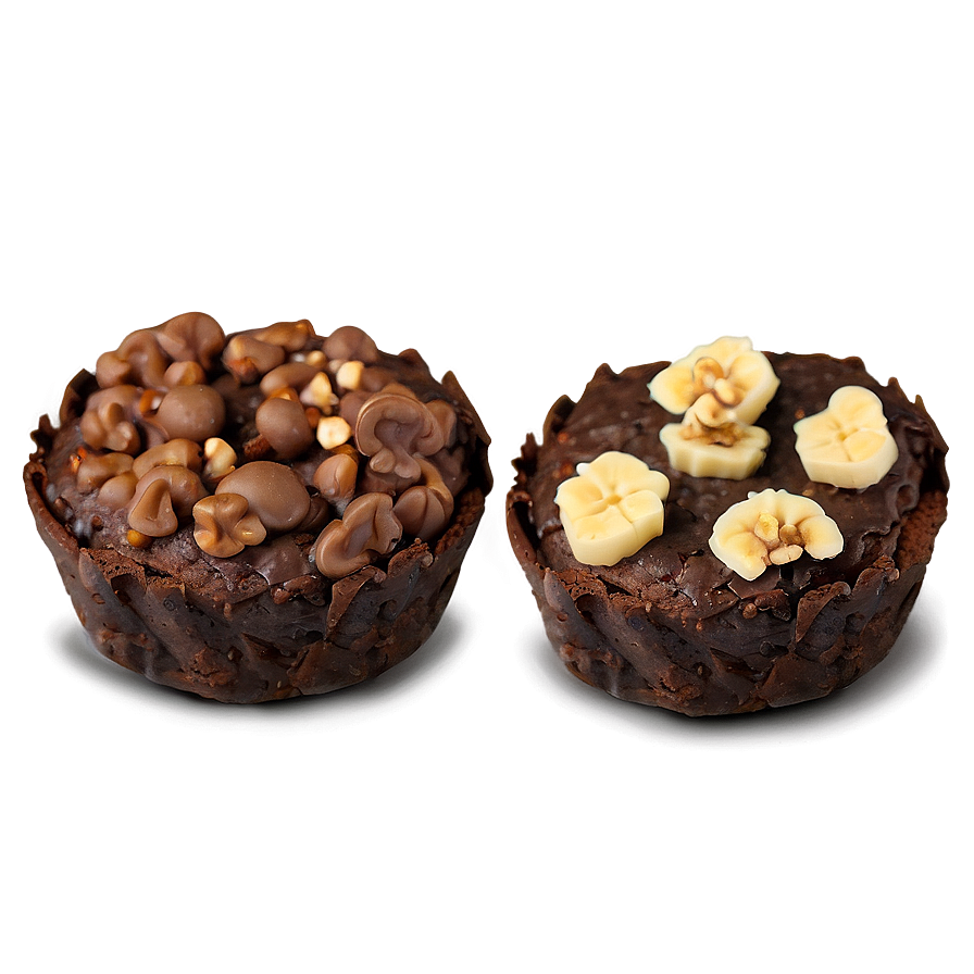 Walnut Brownie Bite Png 65 PNG image