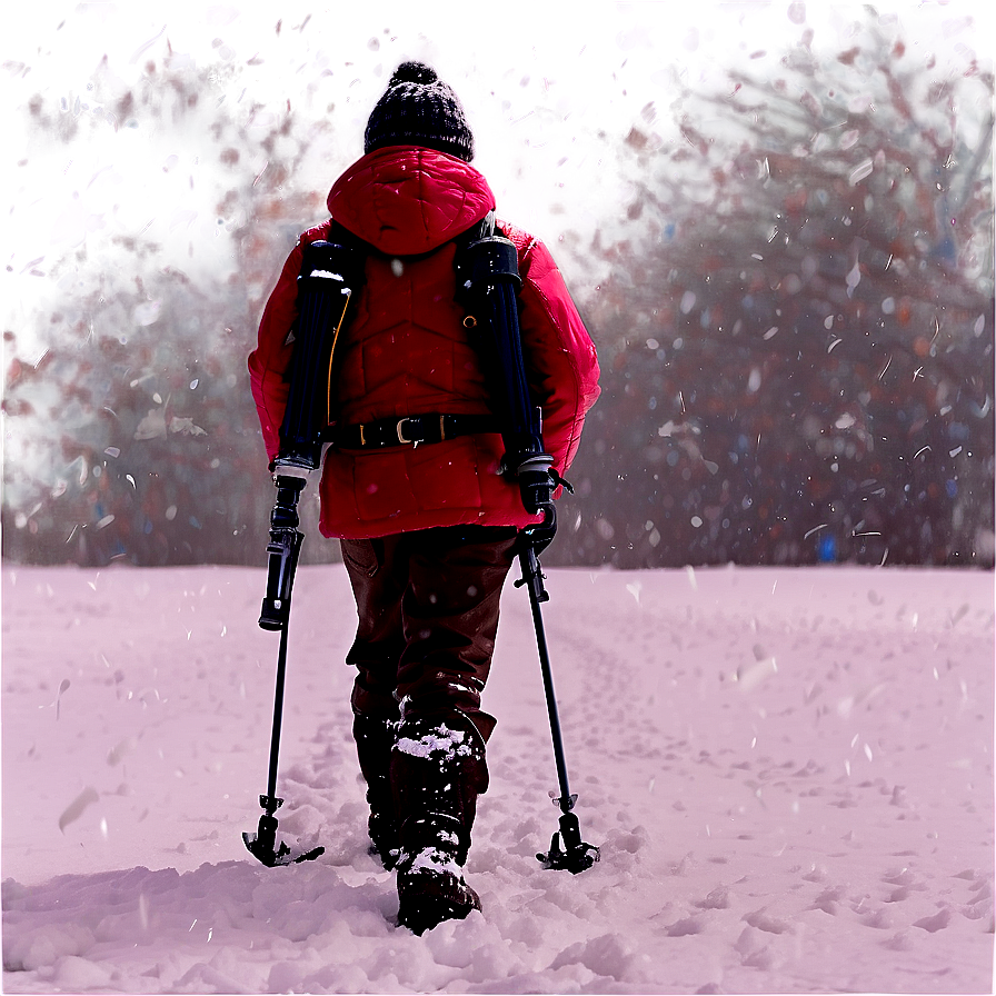 Wanderer In Snow Png Ban79 PNG image