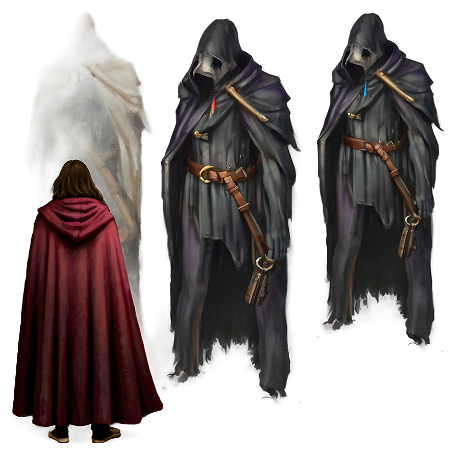 Wanderer With Cloak Png Ejh98 PNG image