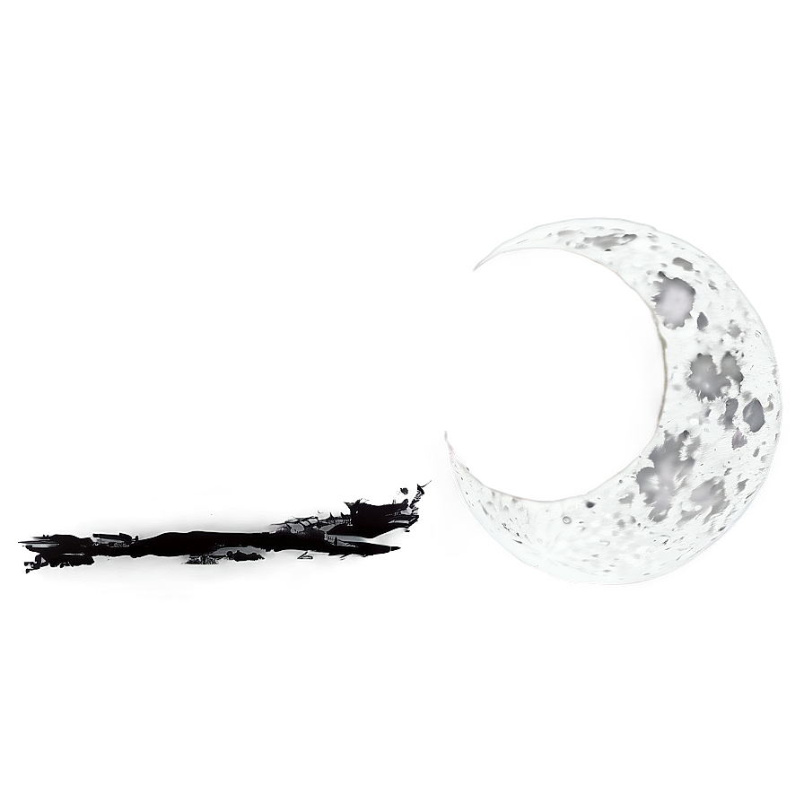 Waning Crescent Moon Png 06132024 PNG image