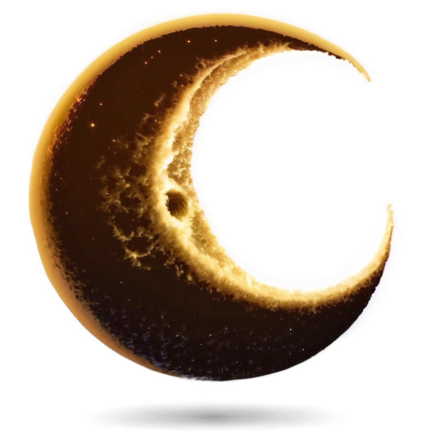 Waning Crescent Moon Png Gxg PNG image