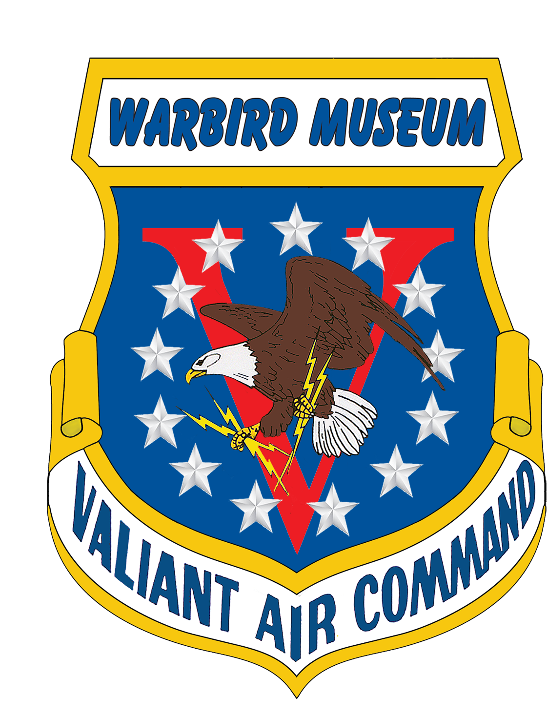 Warbird Museum Valiant Air Command Emblem PNG image