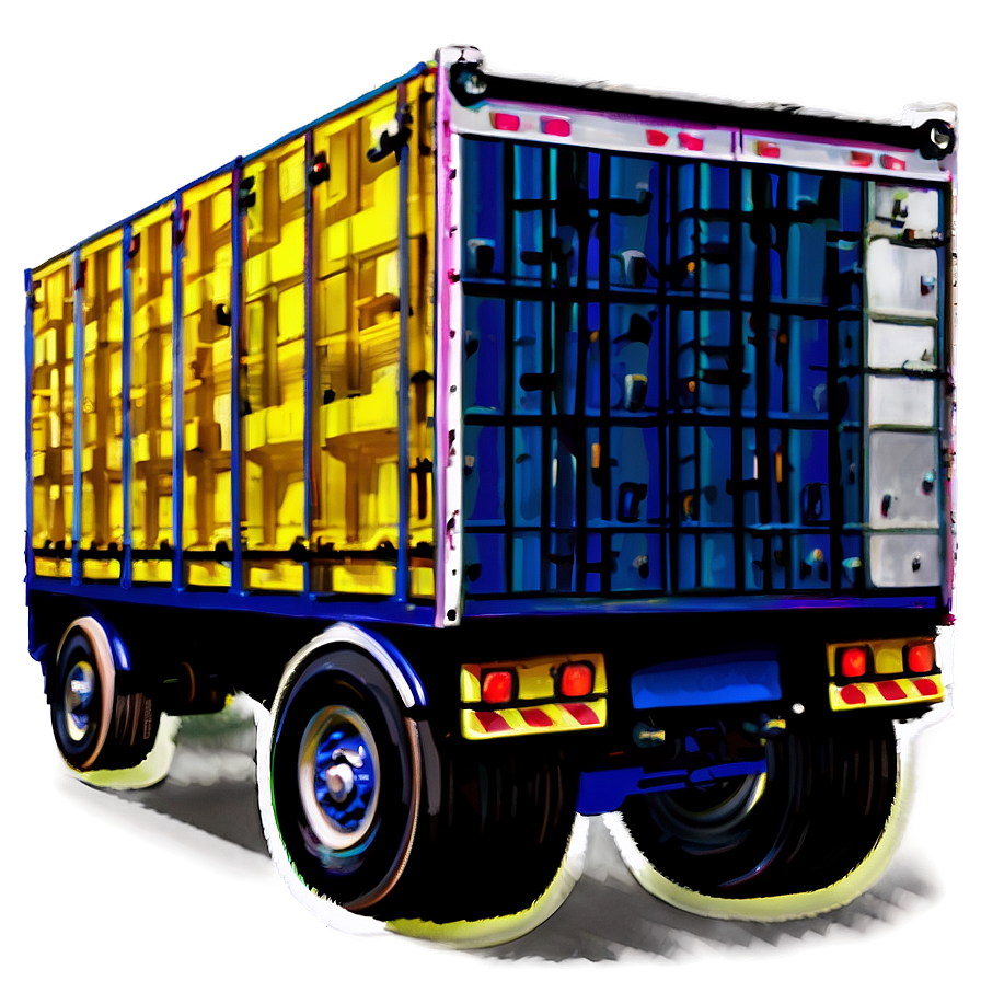 Warehouse Truck Png 06272024 PNG image