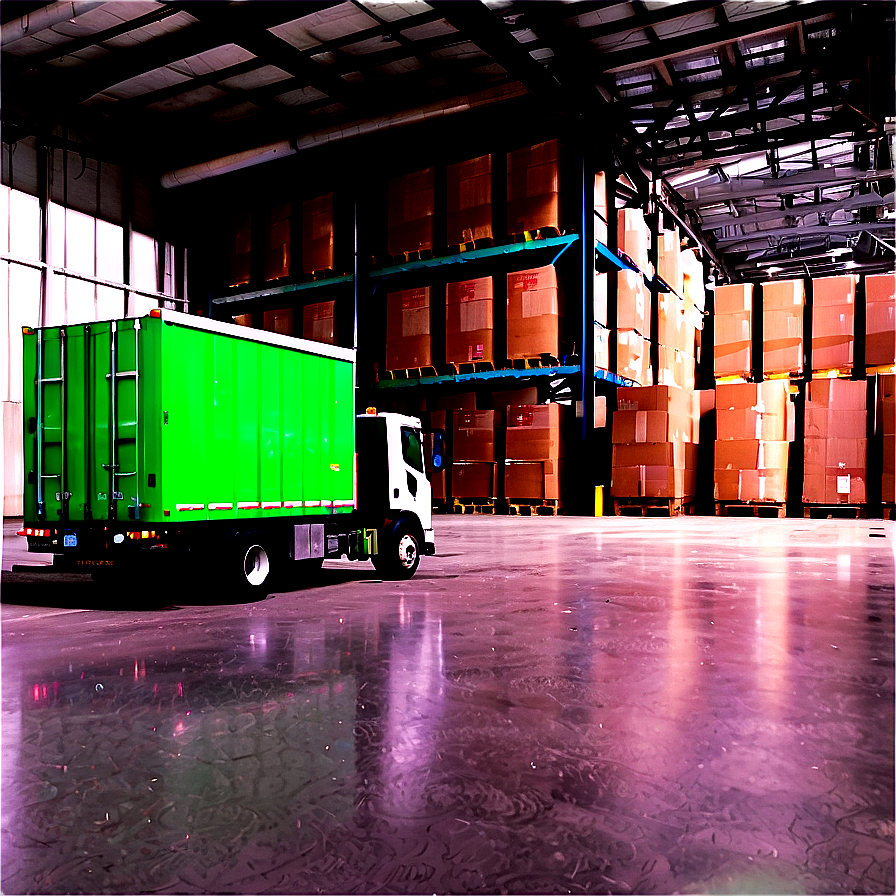 Warehouse Truck Png 06272024 PNG image