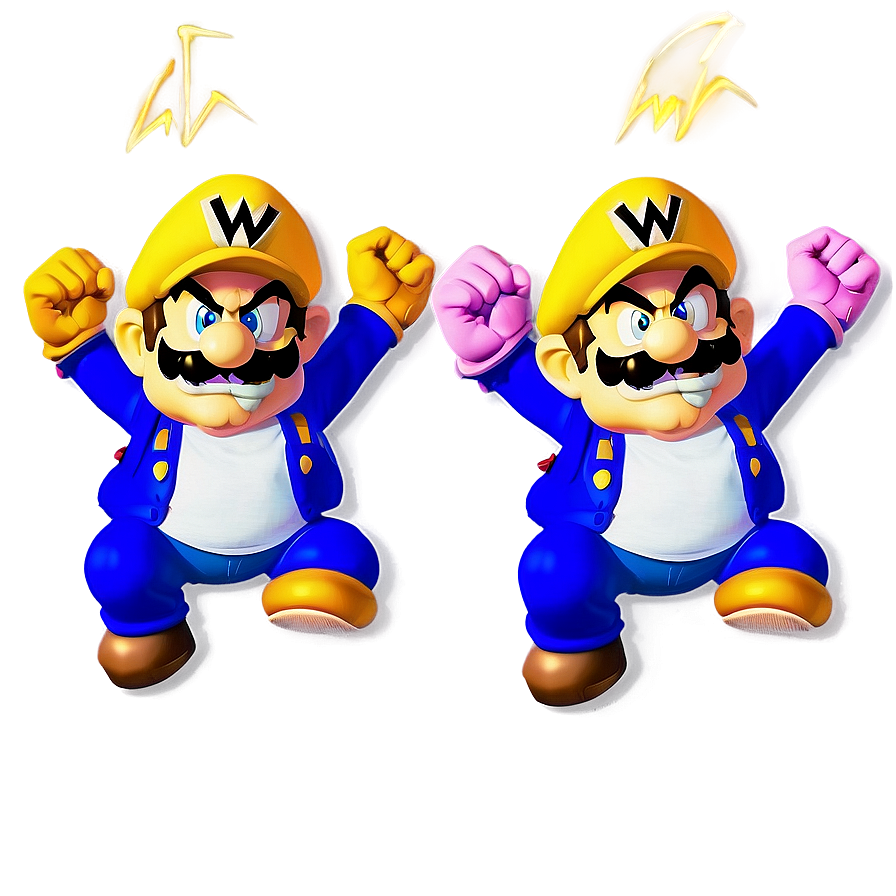 Wario And Waluigi Png 10 PNG image