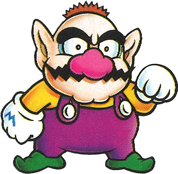 Wario_ Classic_ Video_ Game_ Character PNG image