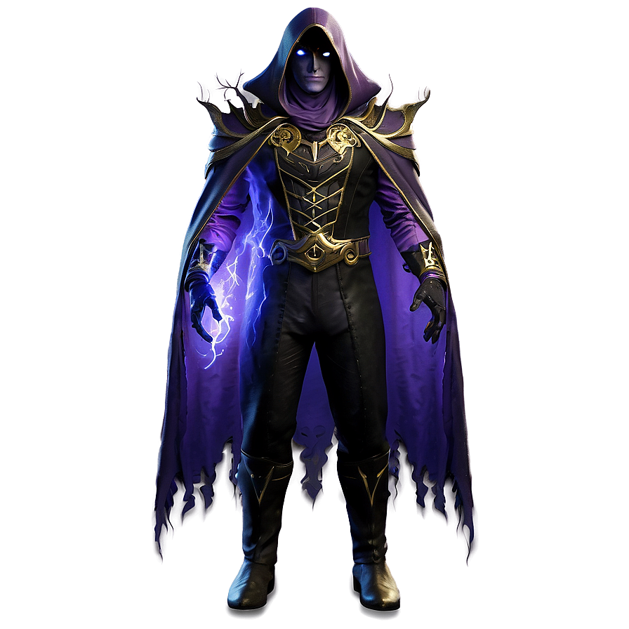 Warlock Costume Png 06242024 PNG image