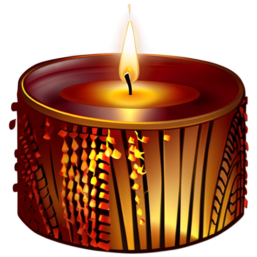 Warm Celebration Candlelight Png 51 PNG image