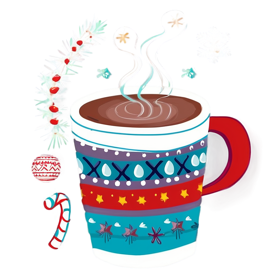 Warm Christmas Eve Hot Cocoa Png Jdk48 PNG image