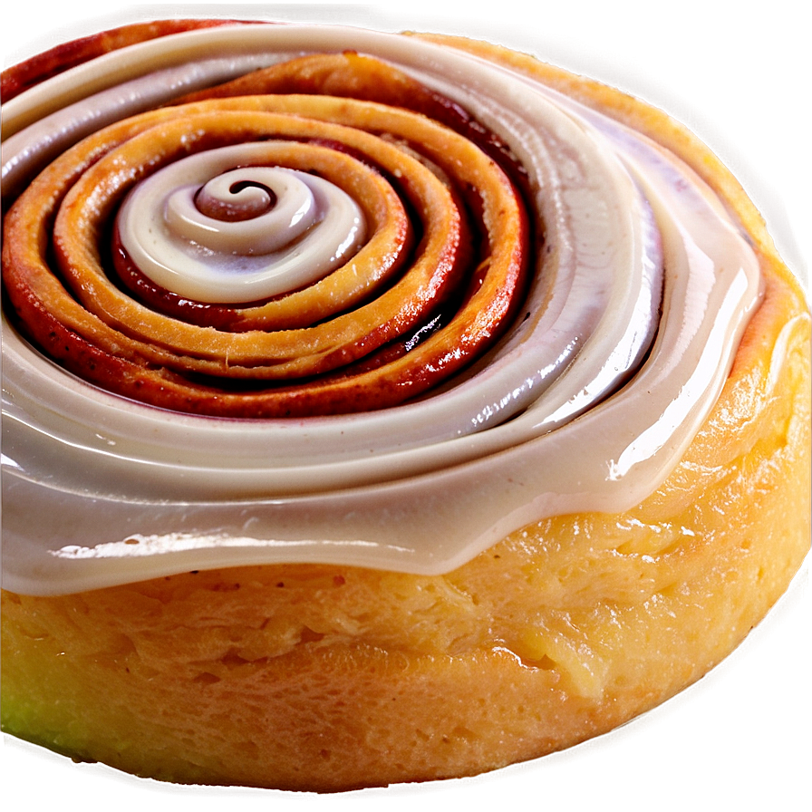 Warm Cinnamon Roll Dessert Png Gkr28 PNG image