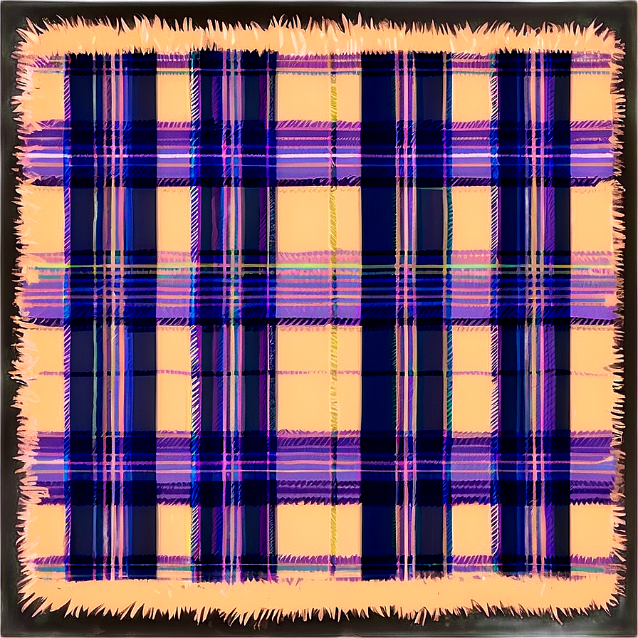 Warm Fleece Plaid Png 4 PNG image