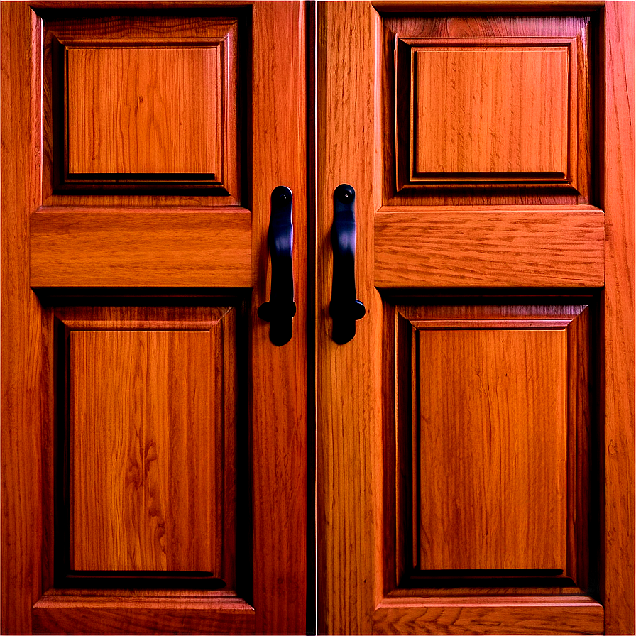 Warm Oak Door Png 05042024 PNG image