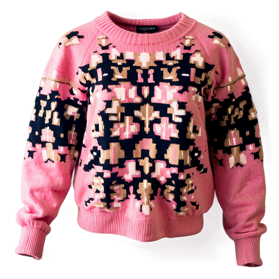 Warm Pink Sweater Png Rnb39 PNG image