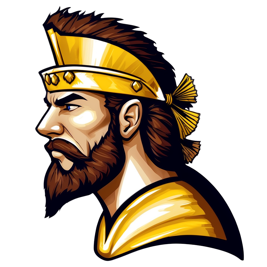 Warrior Cartoon Beard Png Kof96 PNG image