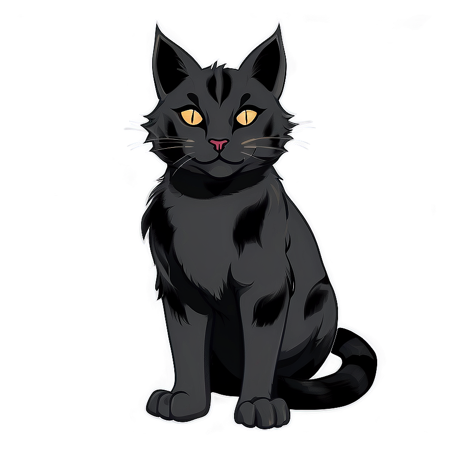 Warrior Cat Hero Vector Png Qpo71 PNG image