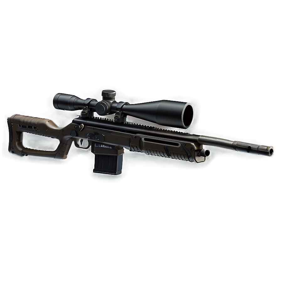 Warzone Sniper Rifle Png 06122024 PNG image