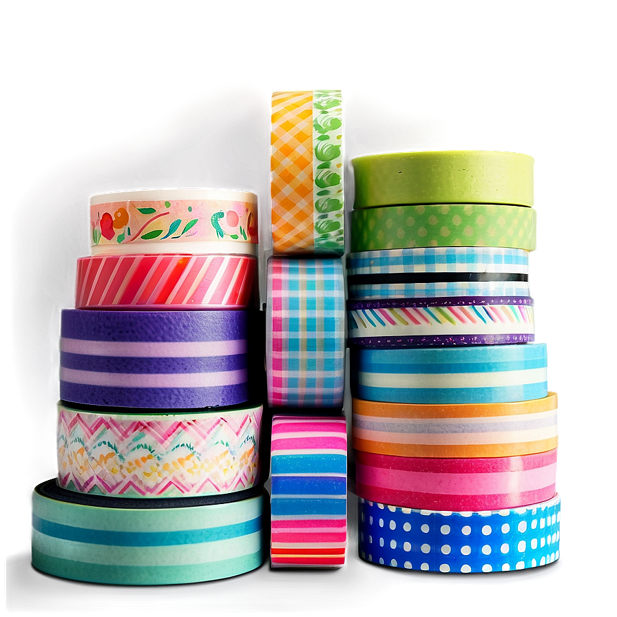 Washi Tape Bundle Png Diy12 PNG image