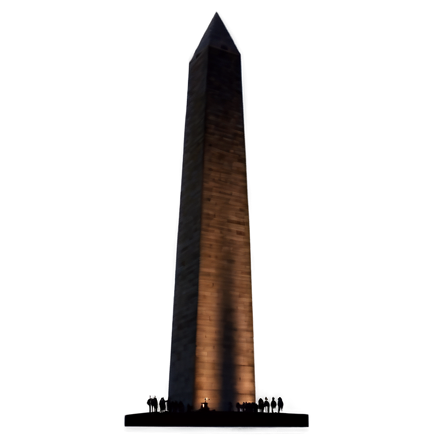 Washington Monument At Dusk Png 38 PNG image