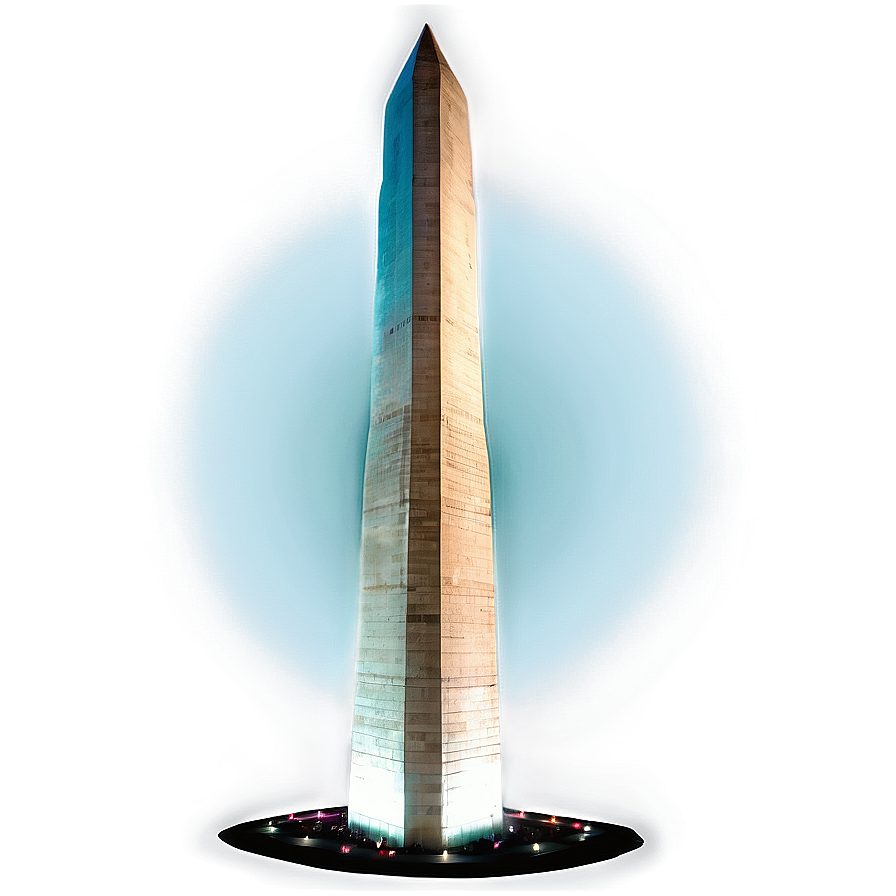 Washington Monument Night View Png Hwe PNG image