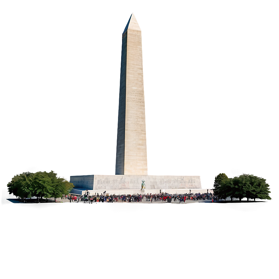 Washington Monument On Sunny Day Png 06202024 PNG image