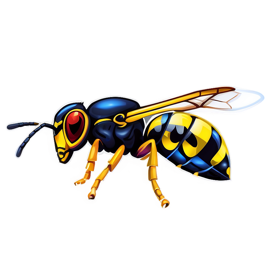 Wasp Illustration Png 05242024 PNG image