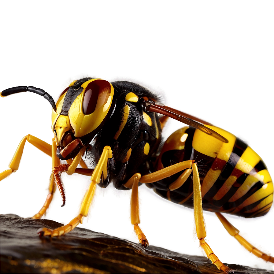 Wasp In Amber Png 05242024 PNG image