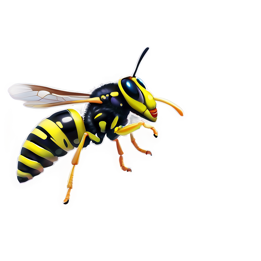 Wasp In Flight Png 05242024 PNG image