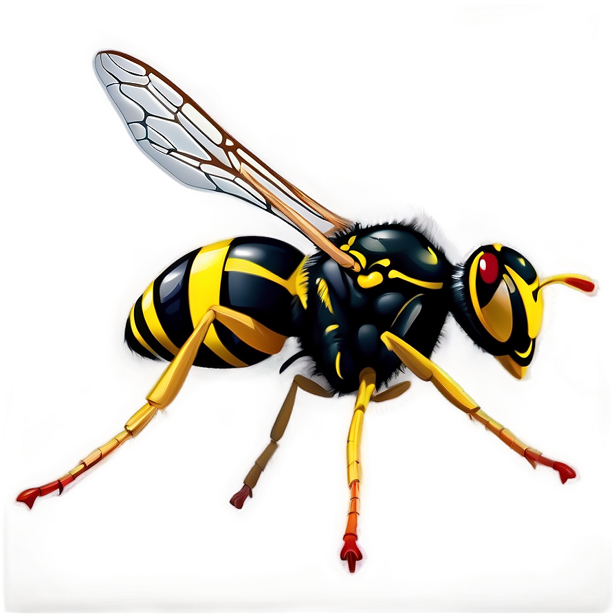 Wasp Infographic Element Png 05242024 PNG image