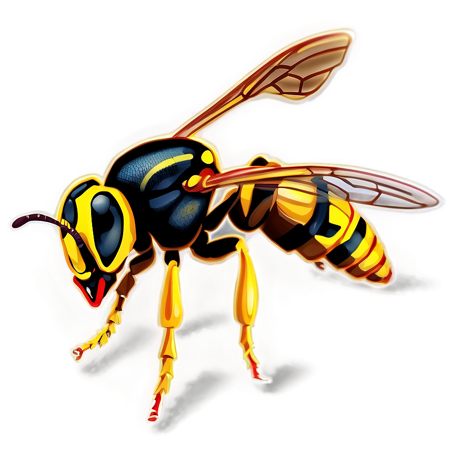 Wasp Infographic Element Png 05242024 PNG image