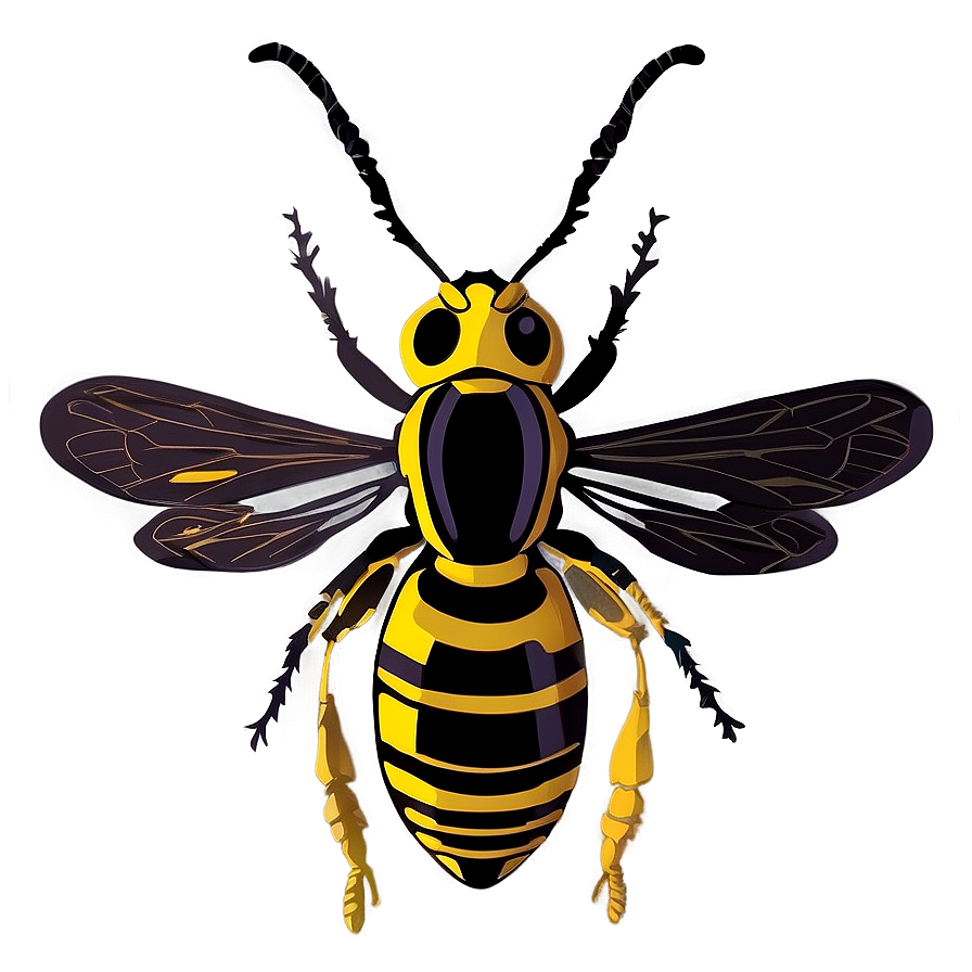 Wasp Silhouette Png 05242024 PNG image