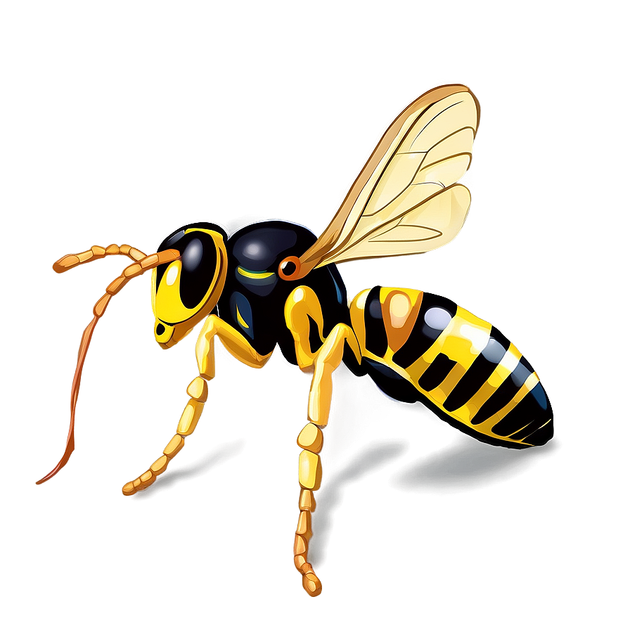 Wasp Vector Art Png 93 PNG image
