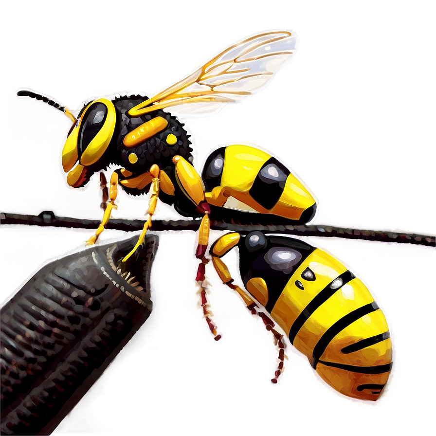 Wasp Worker And Soldier Png 3 PNG image
