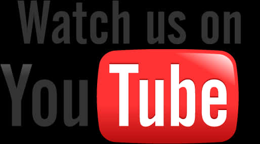 Watch Us On You Tube Logo PNG image