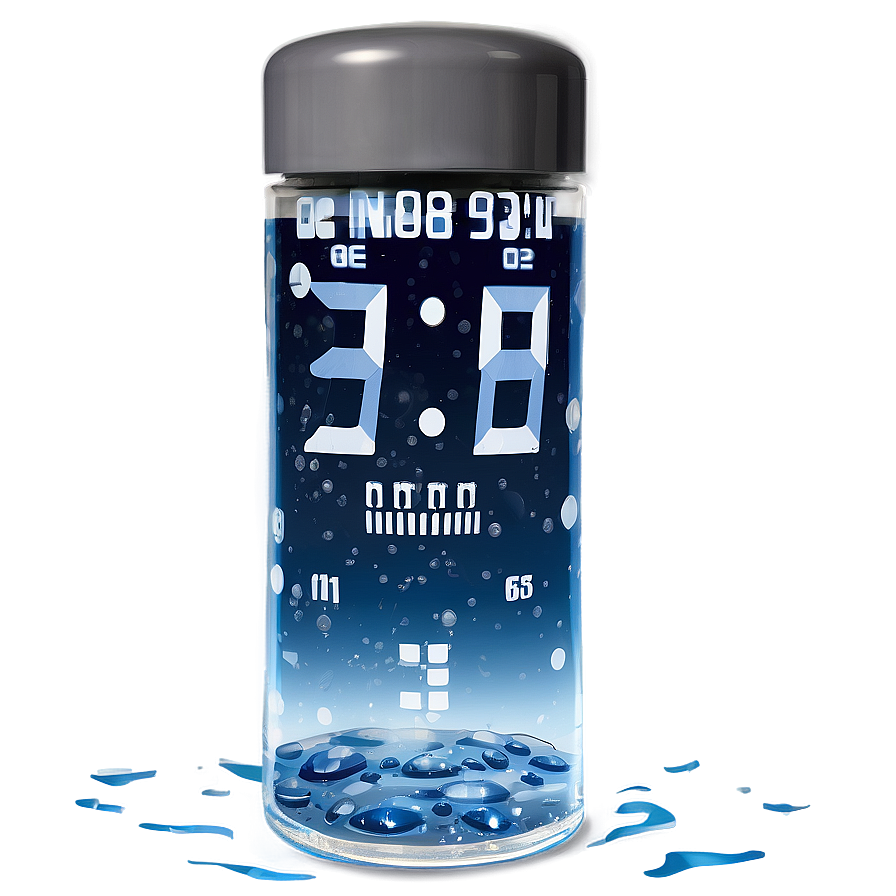 Water Countdown Timer Png Kqh PNG image