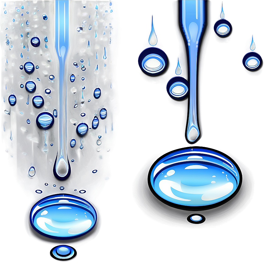 Water Dripping On Surface Png 06272024 PNG image