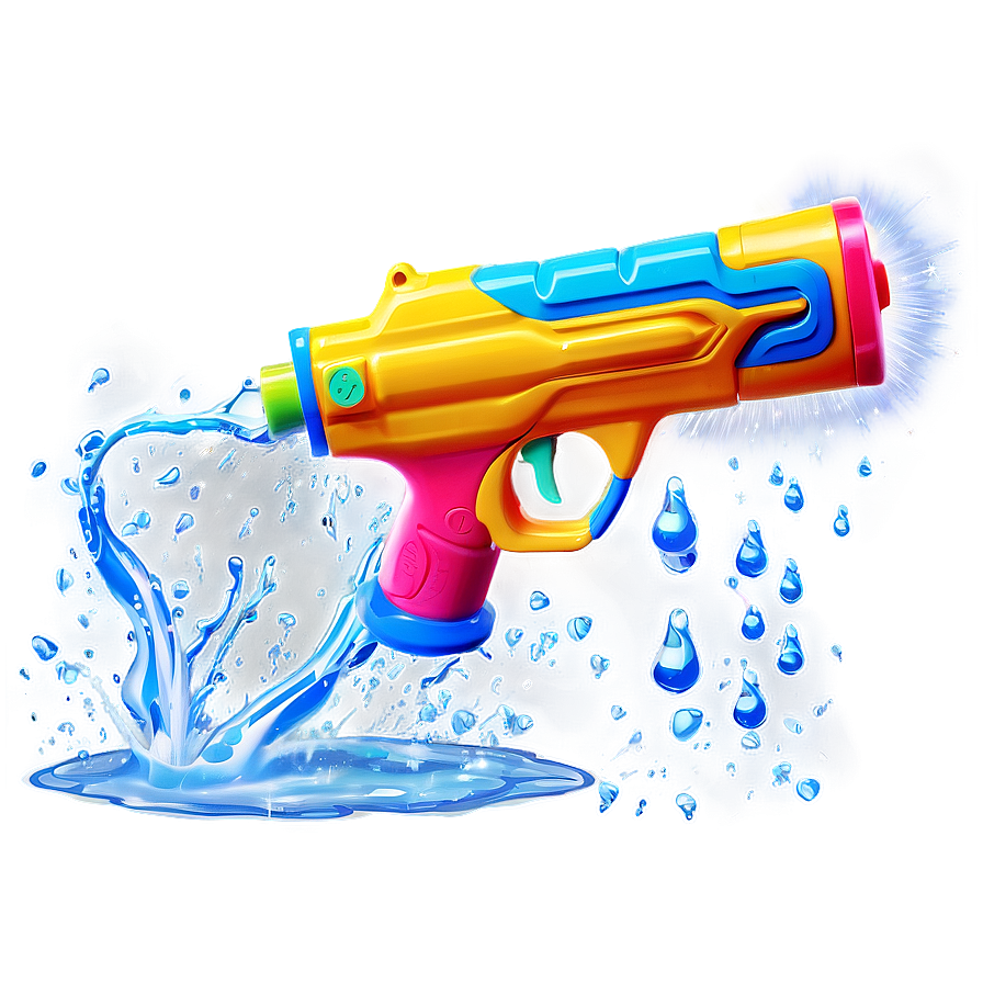 Water Gun Play Shoot Png 06242024 PNG image