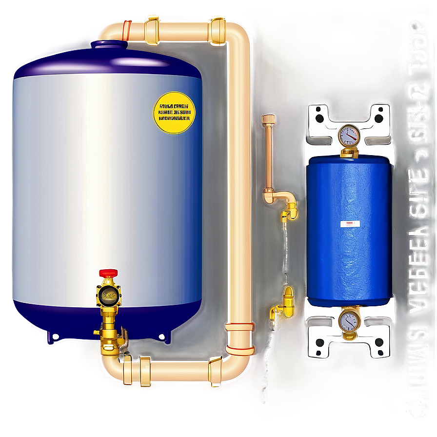 Water Heater Expansion Tank Installation Png 5 PNG image