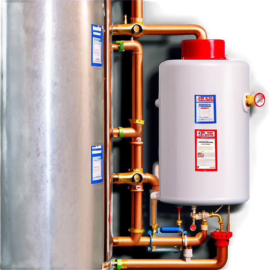 Water Heater Expansion Tank Installation Png Cna PNG image