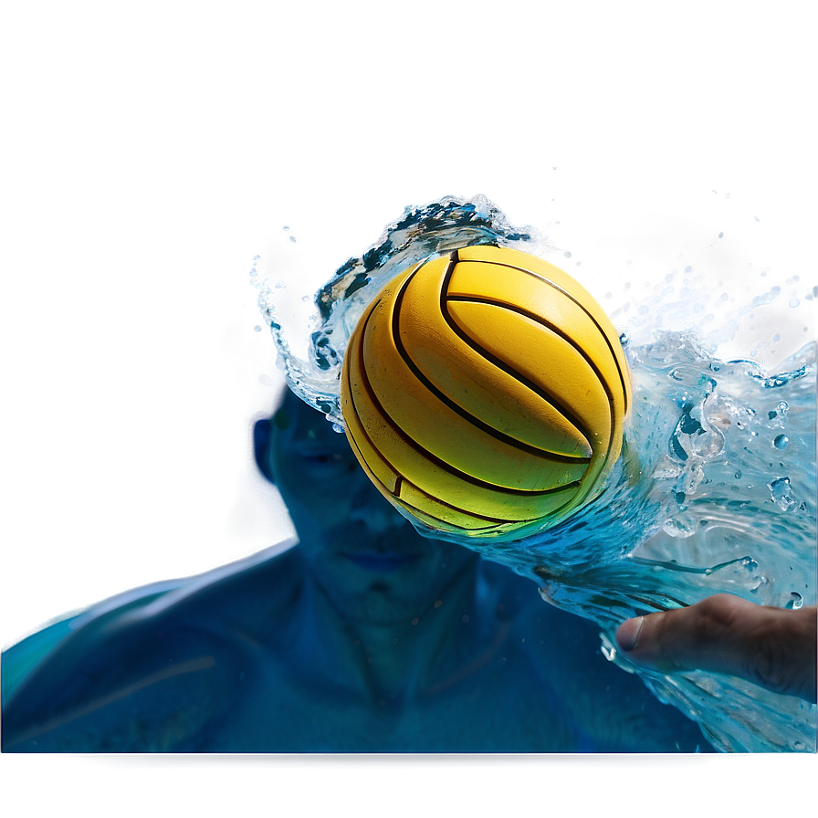 Water Polo Ball Close-up Png Kqe PNG image